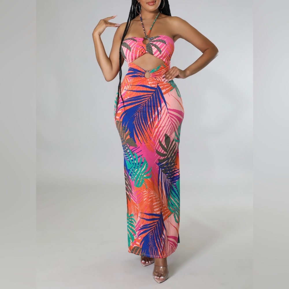 NWT Sunset Maxi Dress
